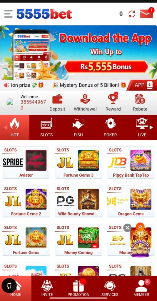 5555Bet Game